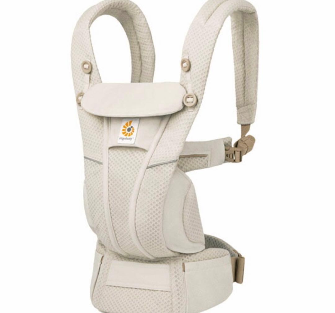 美品エルゴ ergo オムニブリーズ 抱っこ紐 ナチュラルベージュ本日限定価格