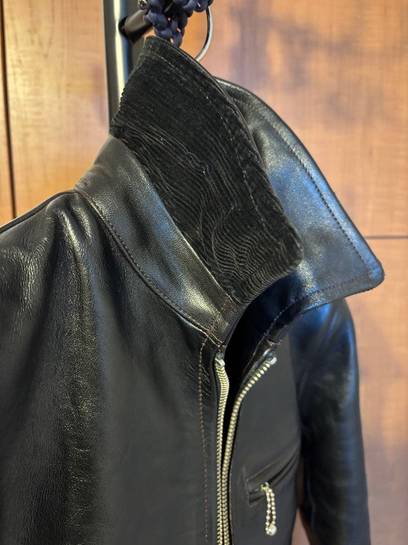 JOE McCOY WAYWORD 30sレザースポーツジャケット 36 馬革