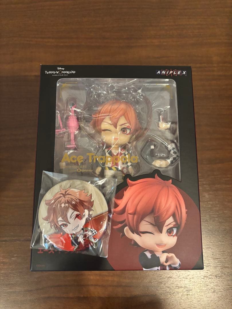 ねんどろいど ツイステッドワンダーランド エース・トラッポラ 開封済中古品