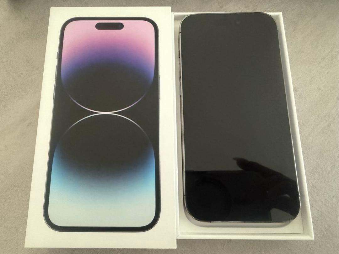 iPhone 14 Pro ディープパープル 256GB 箱新品同様