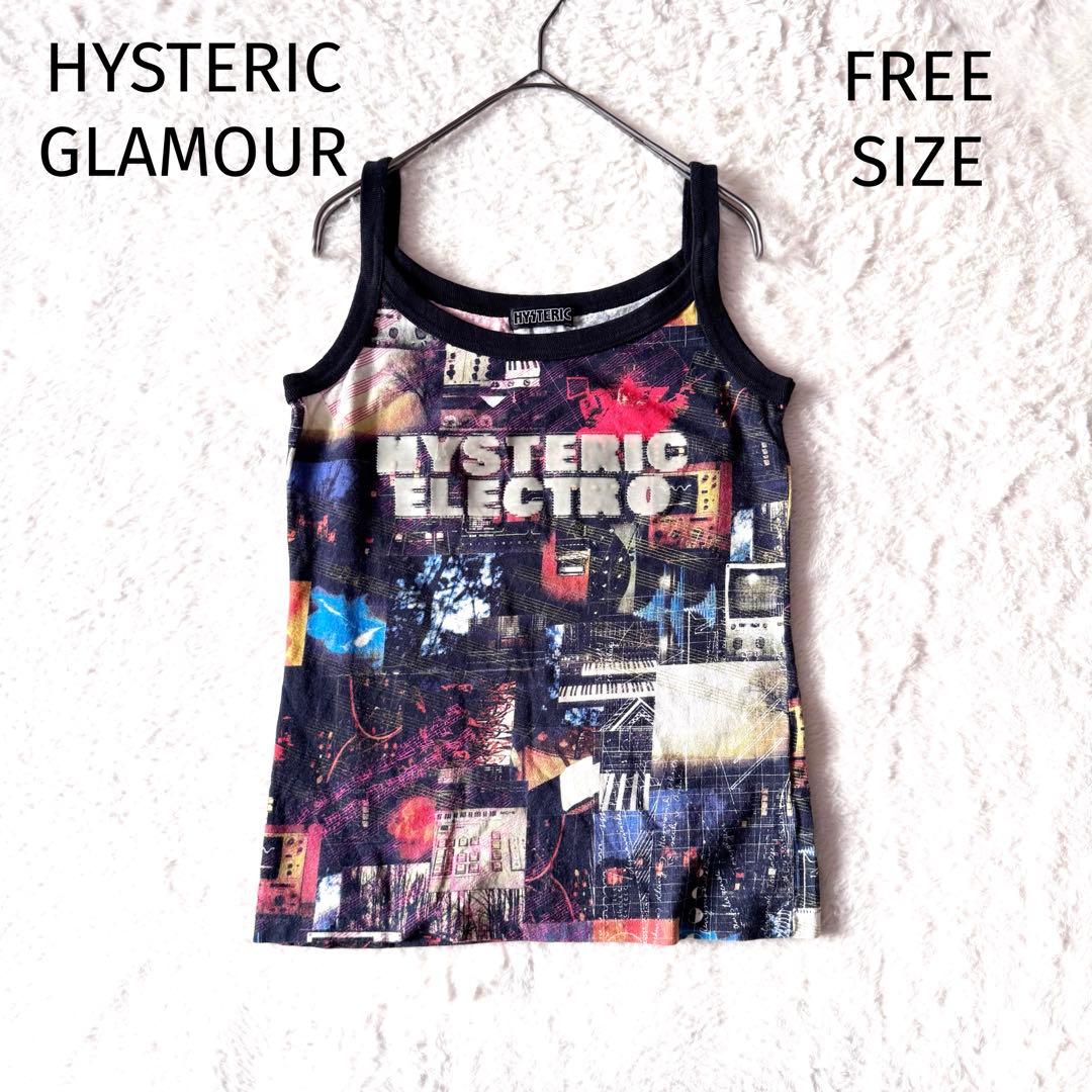 【超希少】 ヒステリックグラマー ヒステリックエレクトロ キャミソール FREE