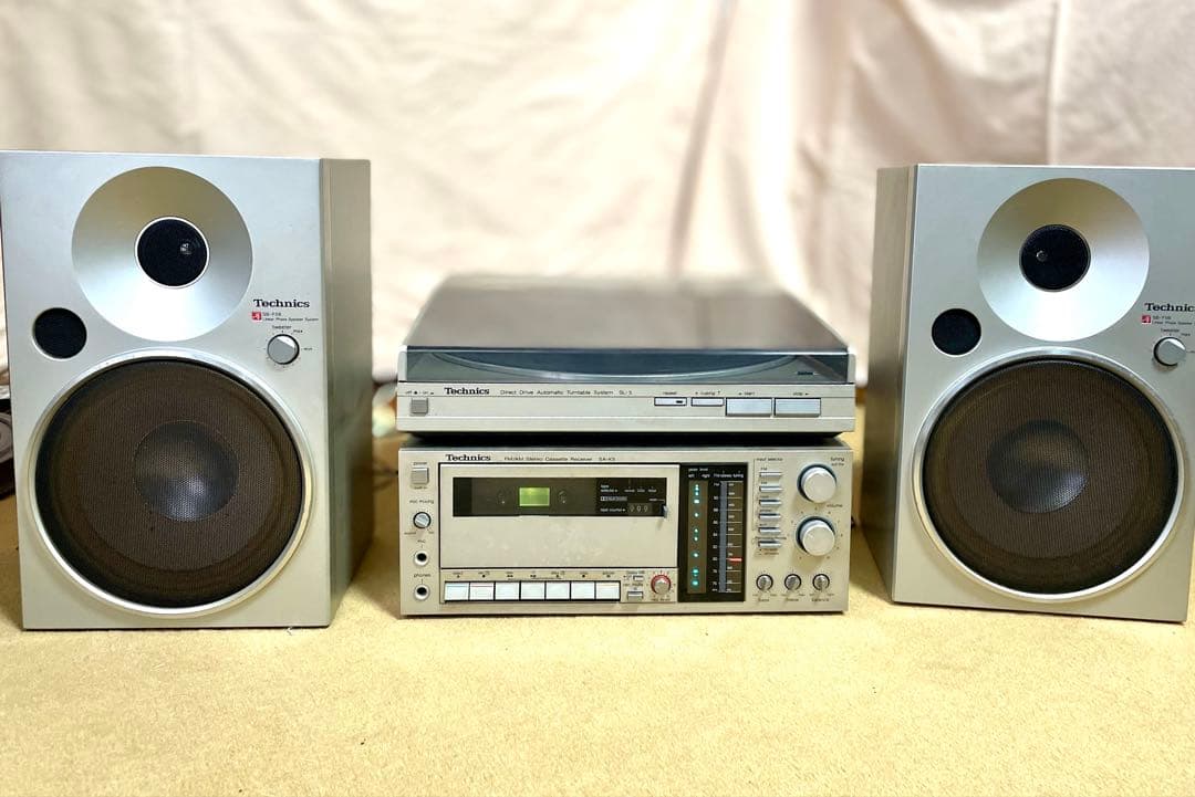 Technics ミニコンポ シルバー