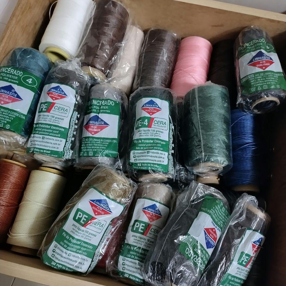 蝋引き糸　マクラメ糸　まとめ売り　セット