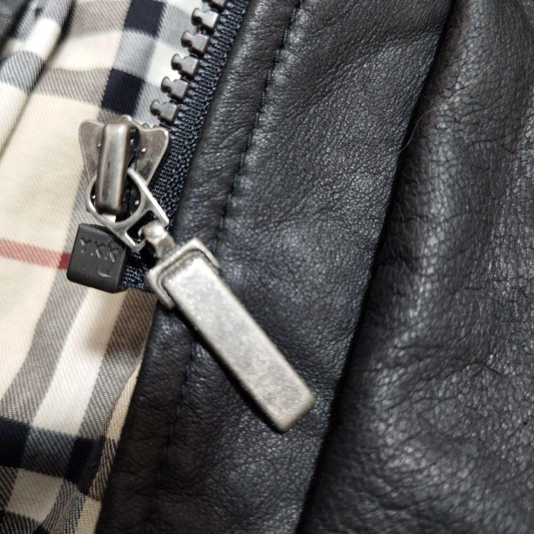 お値下げしました　バーバリーロンドン　ラムレザージャケット