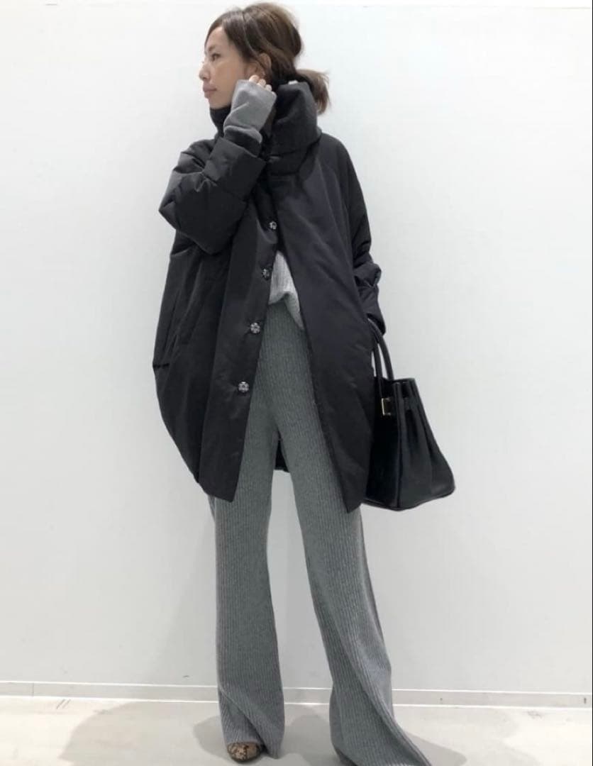 L'Appartement Lisiere中綿コクーンコート定価¥66,000