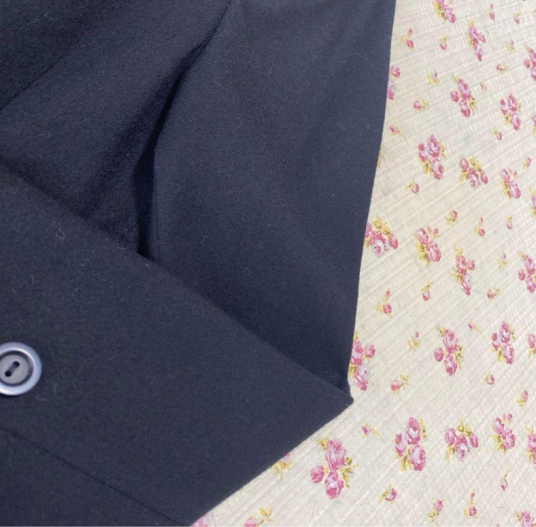 レリアン パンツスーツ 9 W72 黒 ブラック カシミヤ混素材 秋冬 DMW