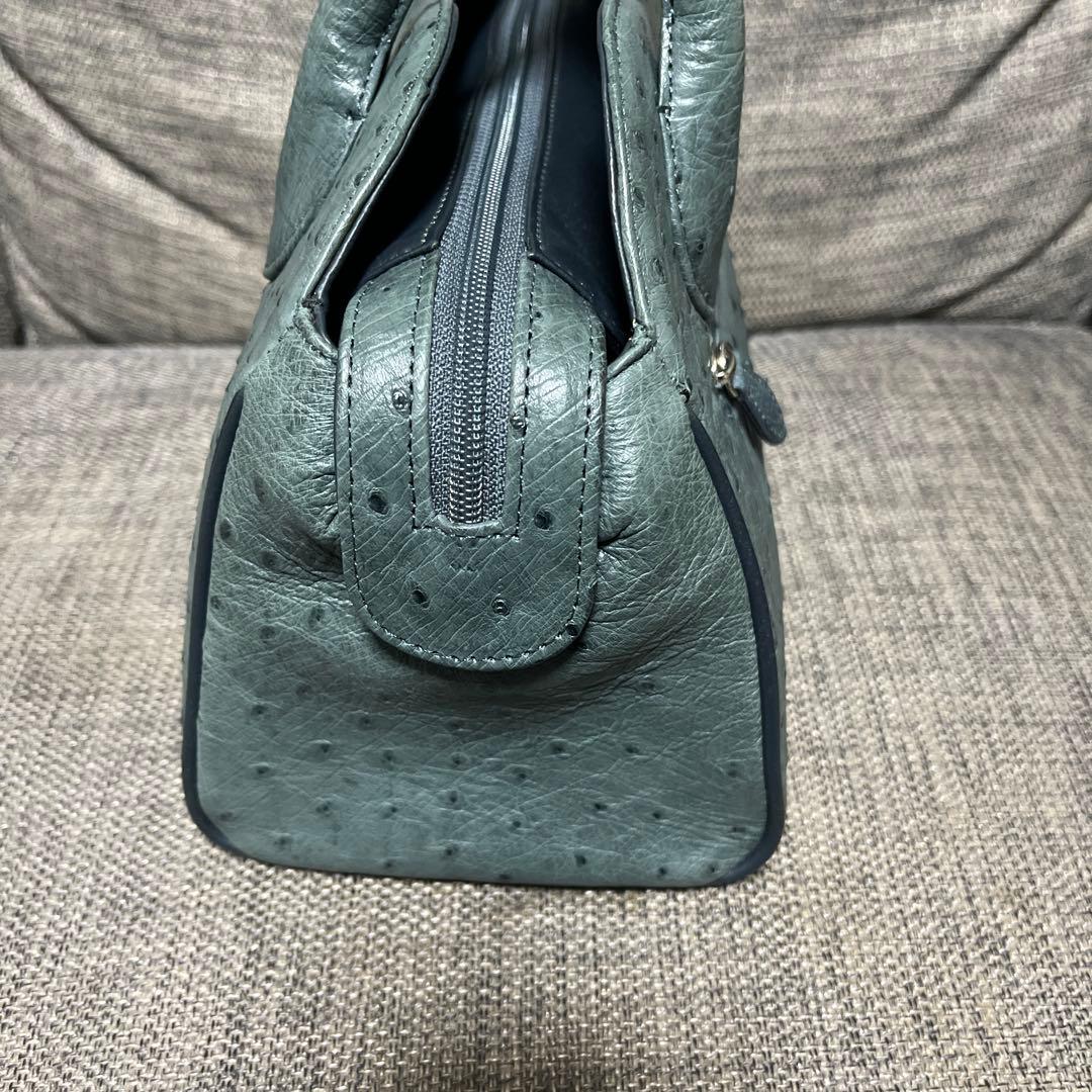 JRA オーストリッチ クラインカルー ハンドバッグ 3点セット