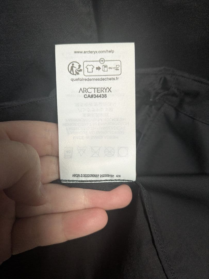 ARC'TERYX Squamish Hoodie　スコーミッシュフーディ