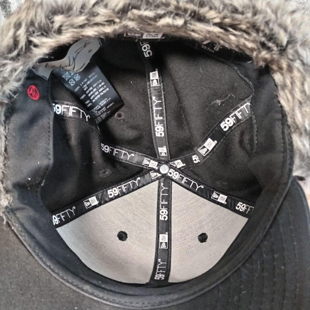 a61【入手困難】ヨウジヤマモト♤ニューエラー　ファー付きキャプ　最高デザイン