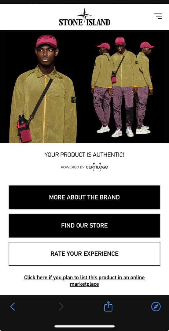 STONE ストーンアイランド/S