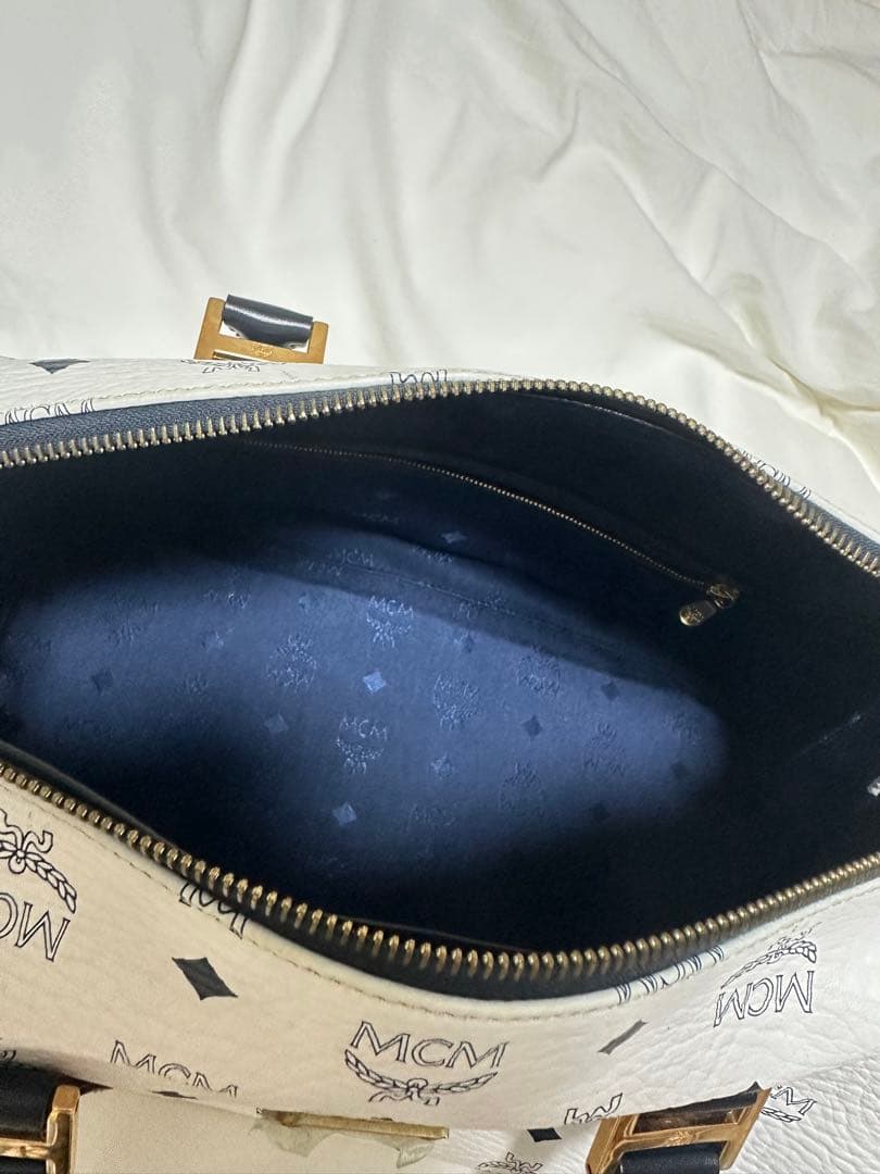 MCM ロゴプリント ハンドバッグ