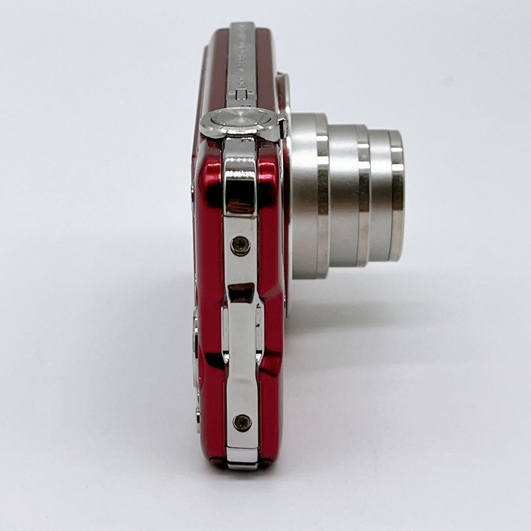 【美品】CASIOEXILM CARD EX-S10オールド コンデジ レッド