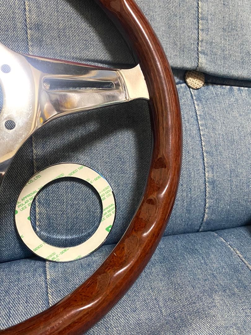 M'sport ウッドステアリング　350mm 即納◎