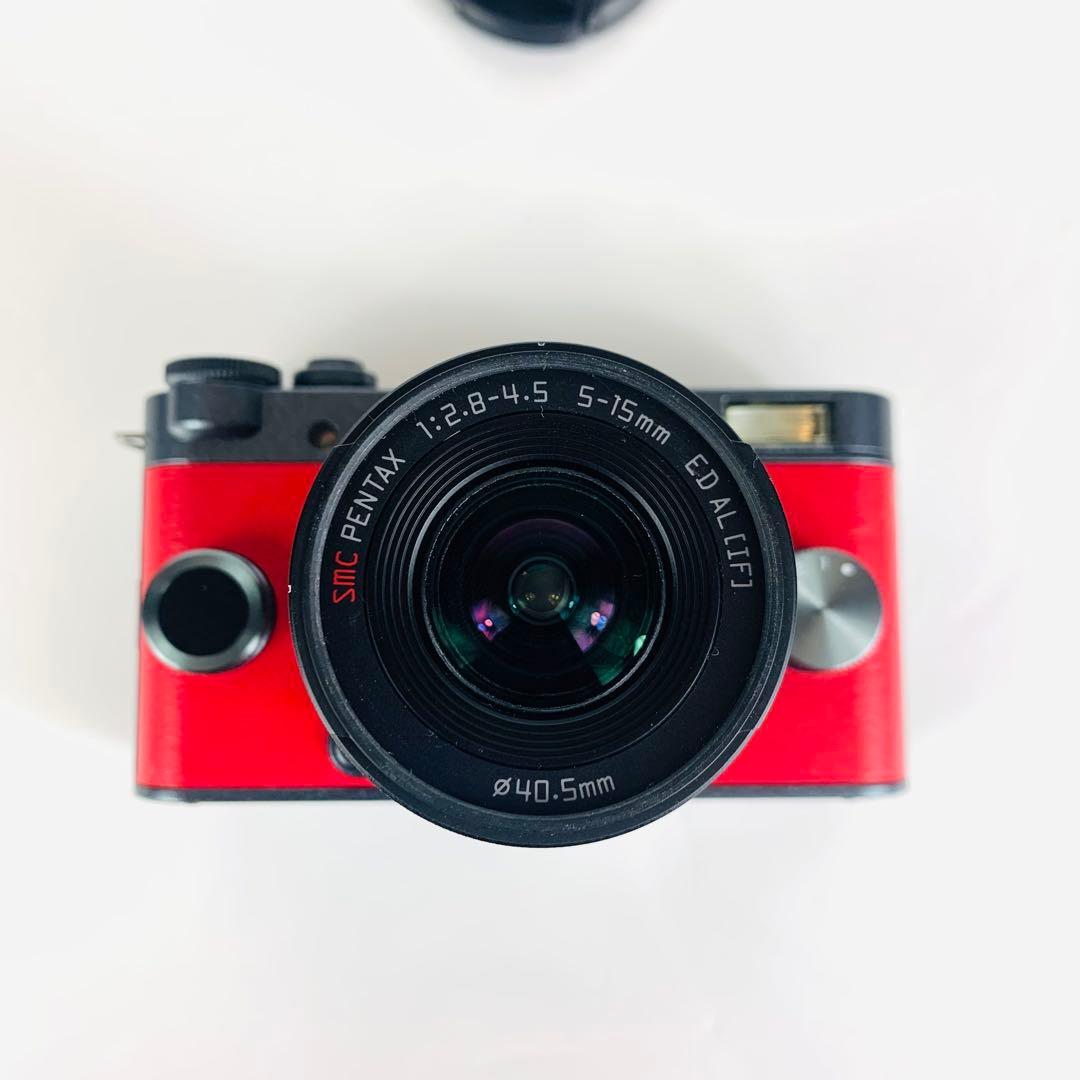 PENTAX Q-S1 レッド｜02 STANDARD ZOOM レンズ付属