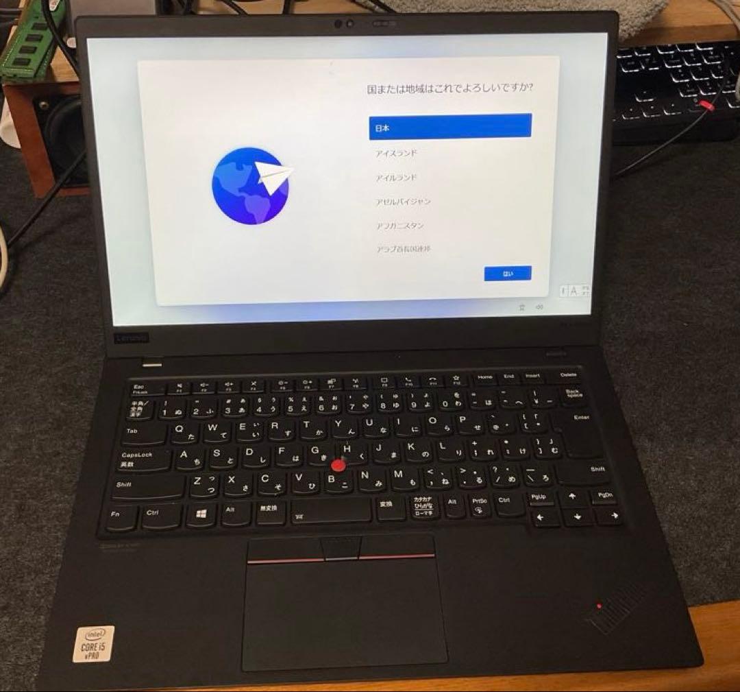 Windowsノート本体 hinkPad X1 Carbon Gen 8 20UAS2GX01