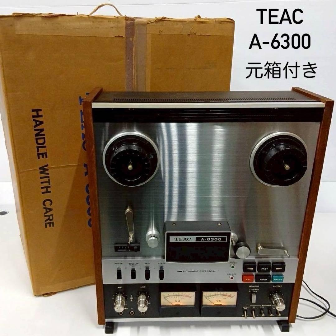 TEAC ティアック オープンリールデッキ A-6300 50Hz仕様 現状品