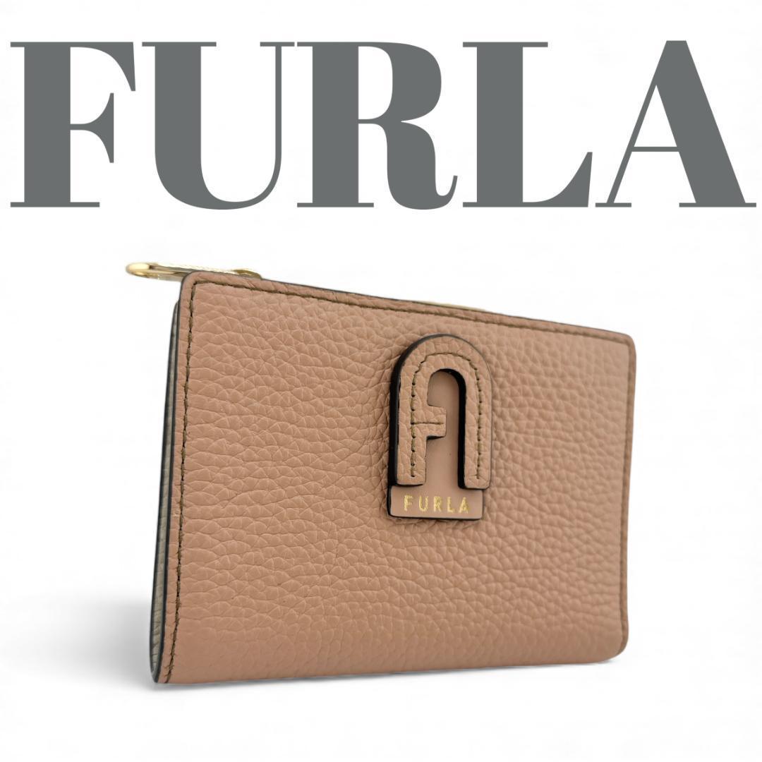 ✨美品✨ FURLA フルラ ダフネ 二つ折り 財布 コンパクト ウォレット