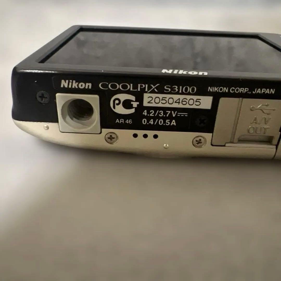 【訳あり動作品】Nikon COOLPIX s3100 コンパクトデジタルカメラ