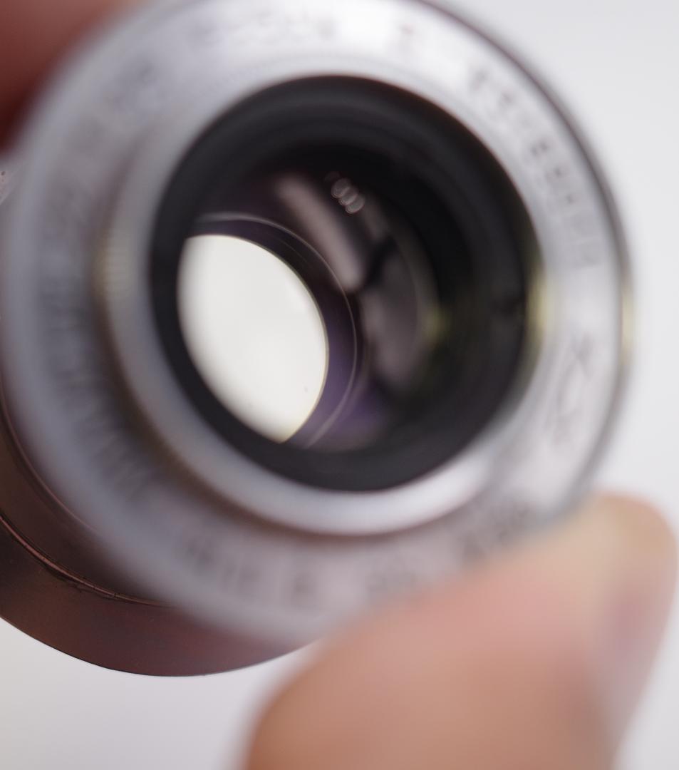 4　希少【RED P】 美品　沈胴式オールドレンズ インダスター22　L39