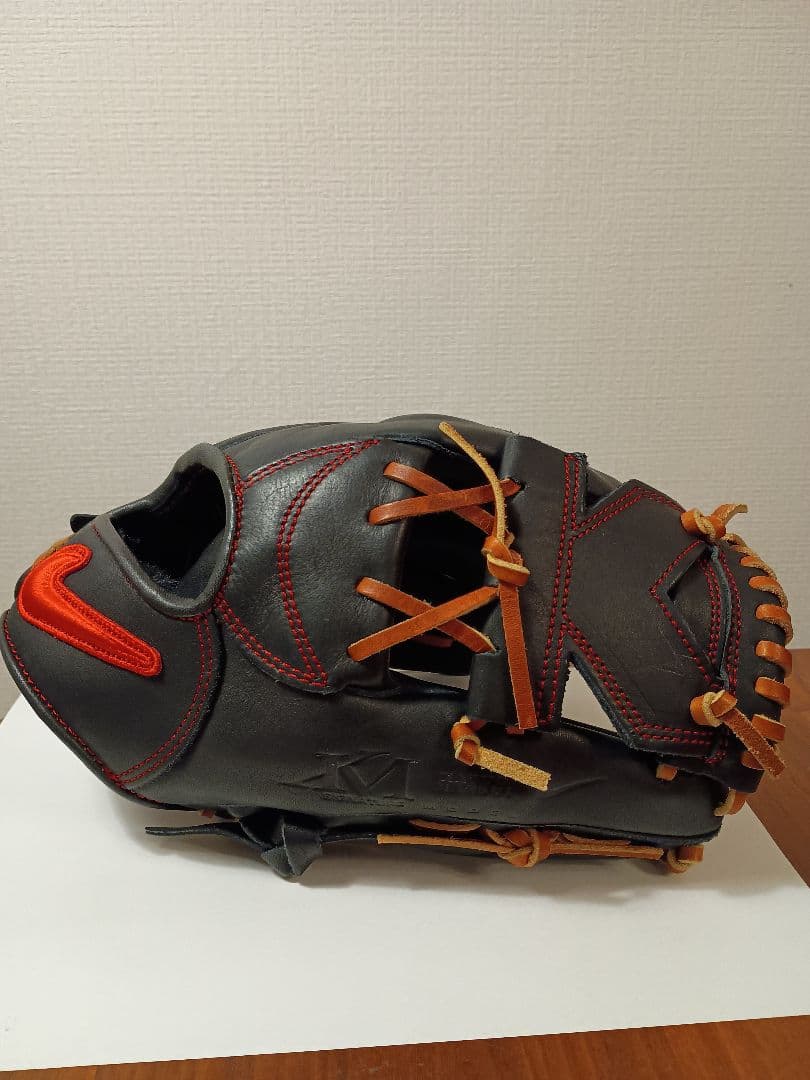ナイキ　松井稼頭央KMシグネイチャーモデル　軟式グローブ 黒 大人用 限定品