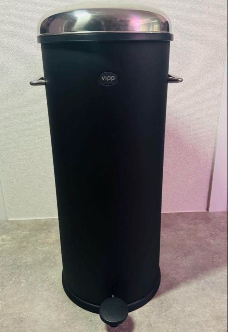 VIPP ヴィップ ペダルビン 30L ゴミ箱 ダストボックス ブラック 高級