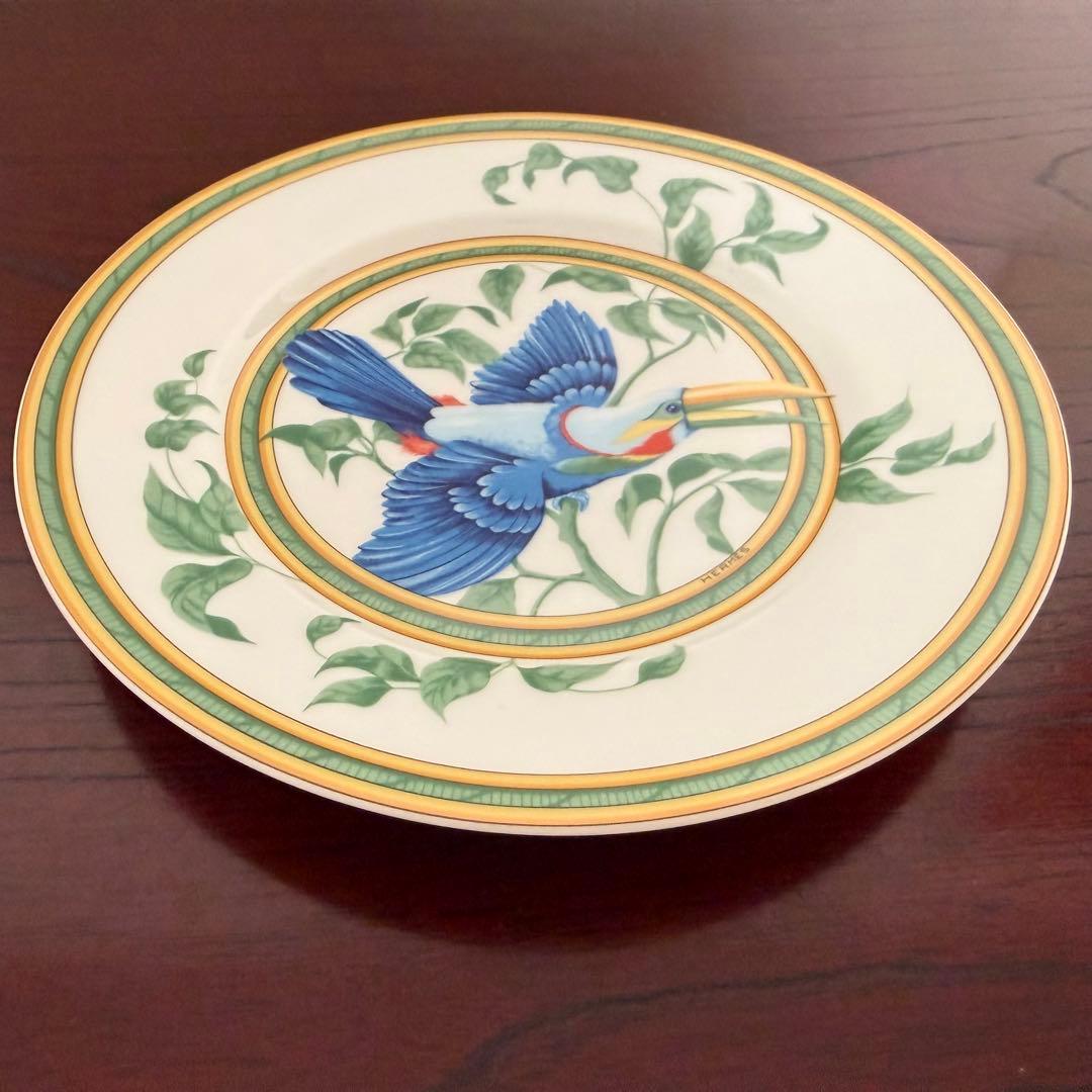 【りかるめ】エルメス HERMES トゥカン プレート21.5cm