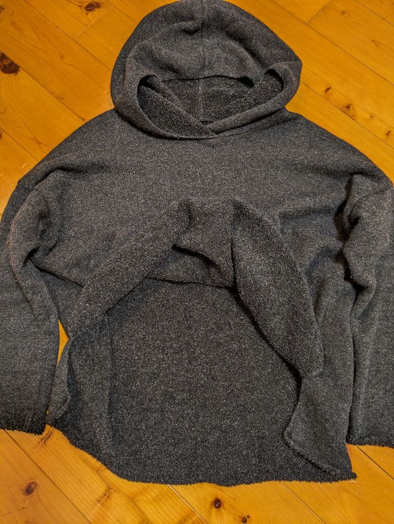 2021年aw evam evaウールパイルパーカー 36,300円