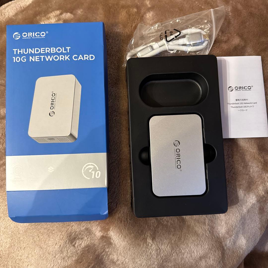 【未使用】ORICO Thunderbolt 3 10GbEイーサネットアダプタ