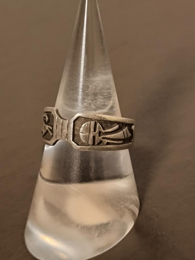 ホピ族 リング インディアンジュエリー スターリングシルバー sterling