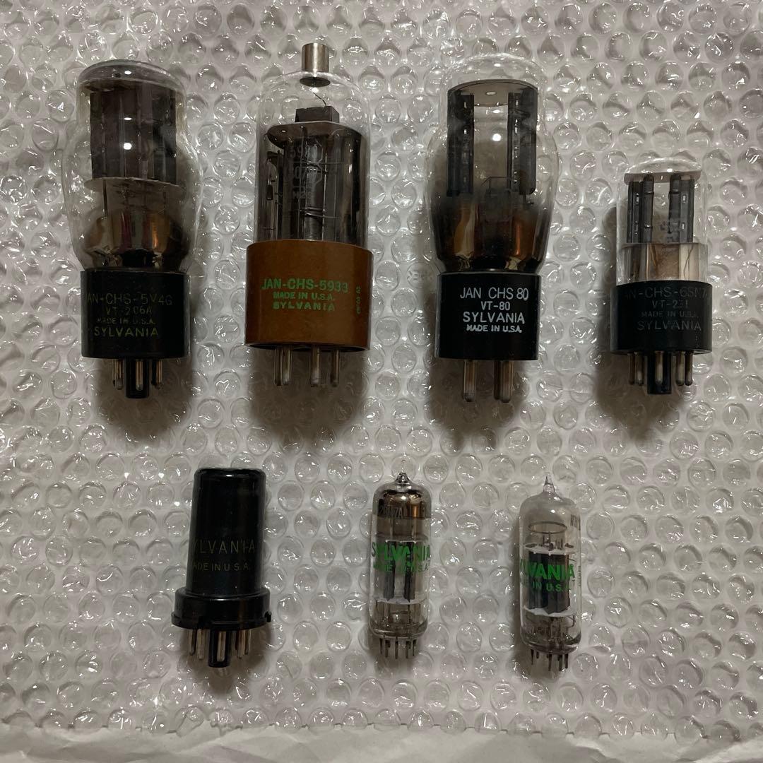 SYLVANIA製 真空管7本セット