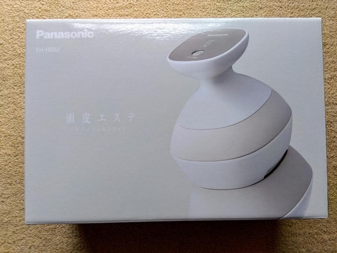 【新品未使用】パナソニックEH-HE0J-S 頭皮エステ スパイラル&スライド