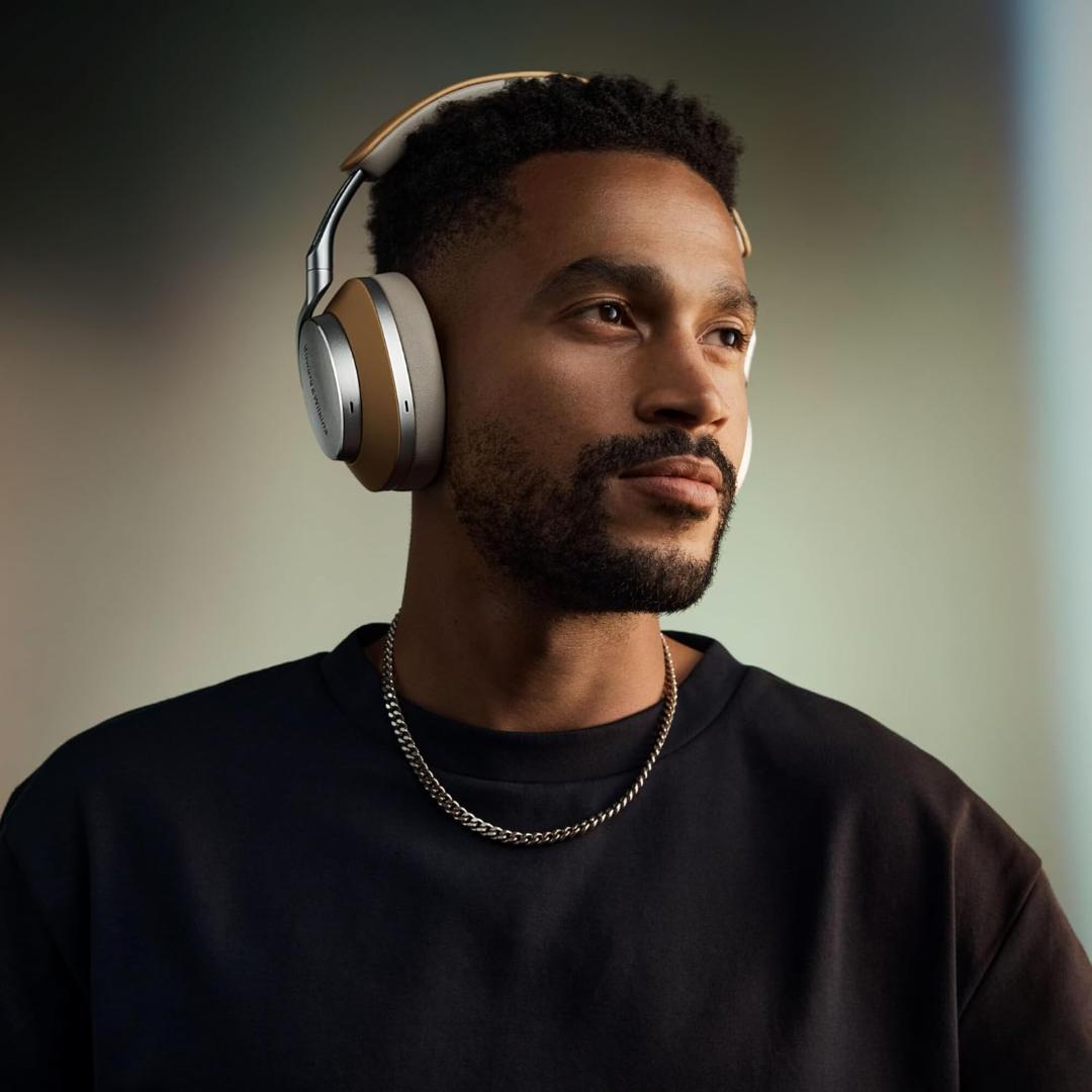 Bowers & Wilkins PX8 ハイエンド ワイヤレスヘッドホン タン