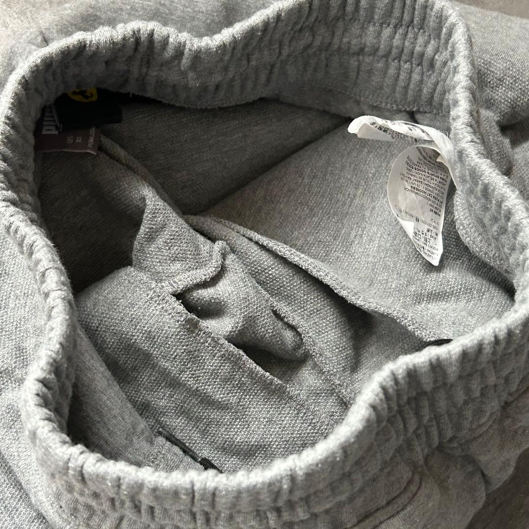 極美品 PUMA プーマ フェラーリ 刺繍ロゴ グレー ジャージ 人気