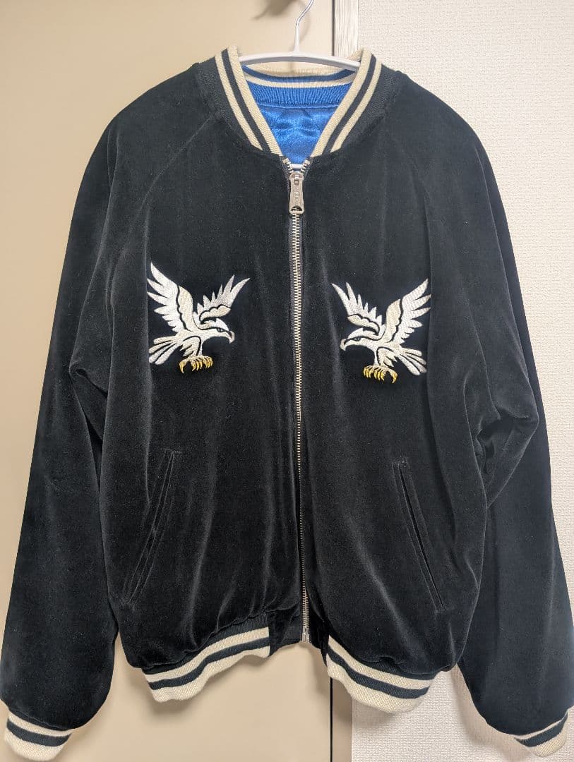 スカジャン別珍　リバーシブル　アルファ