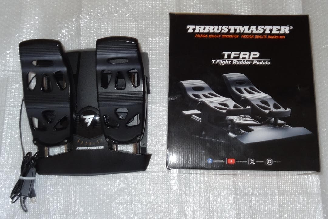 訳あり スラストマスター Thrustmaster ラダーペダル TFRP