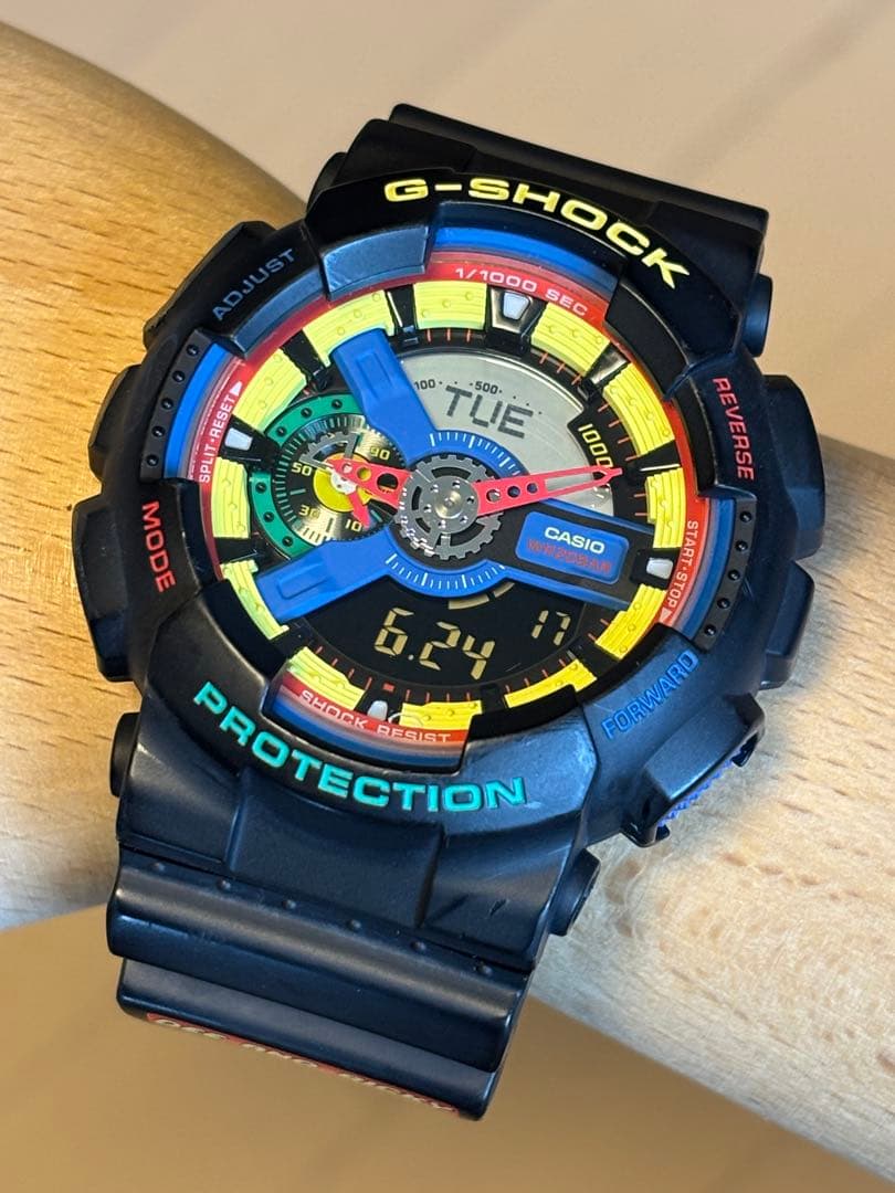 G-SHOCK/コラボ/限定/GA-110DR/デジアナ/ディーアンドリッキー