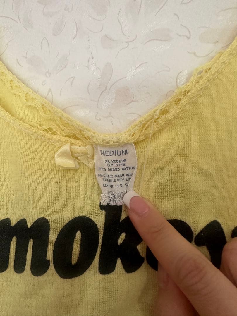 トップス vintage Smokey and the bandit camisole