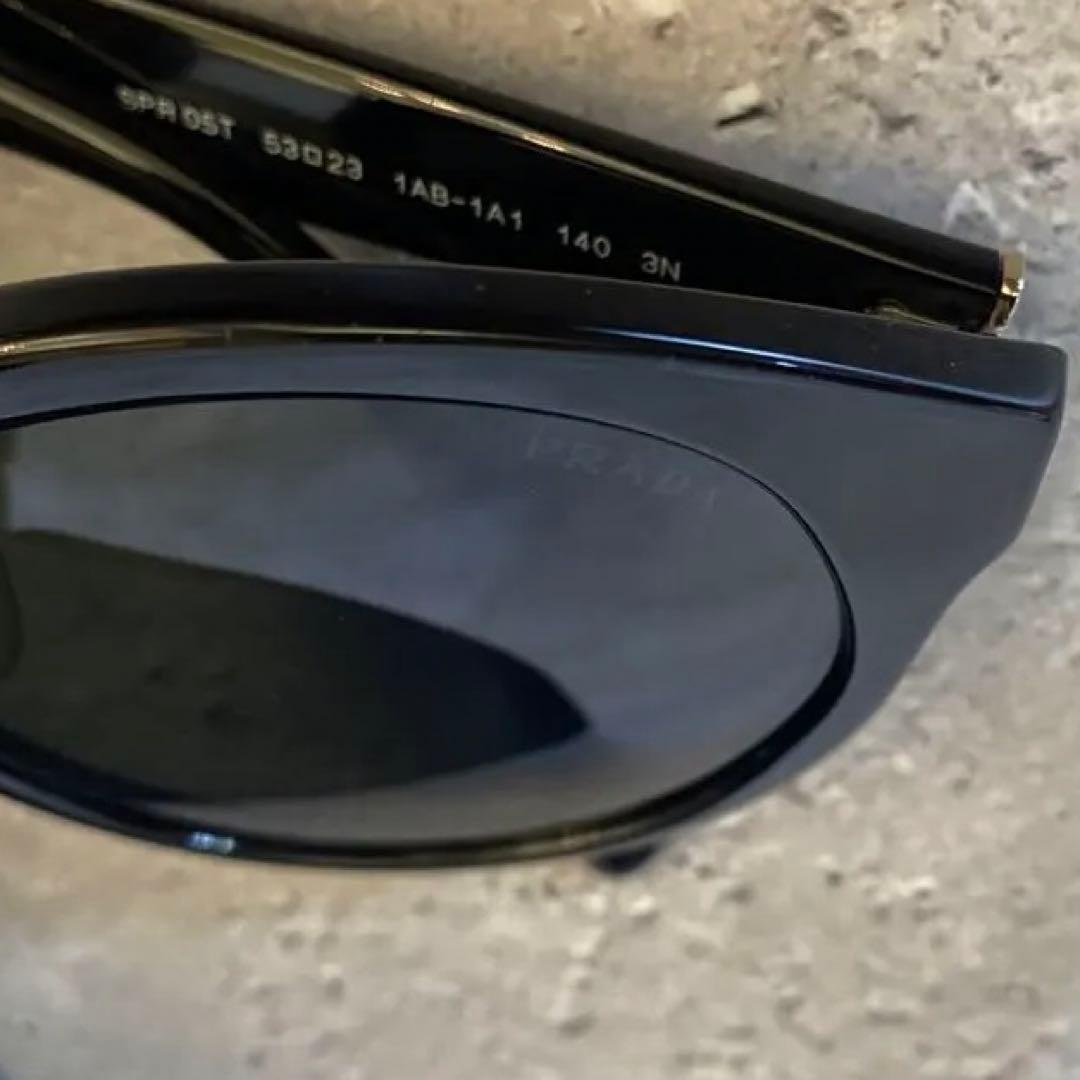 PRADA ブラック サングラス キャットアイ プラダ