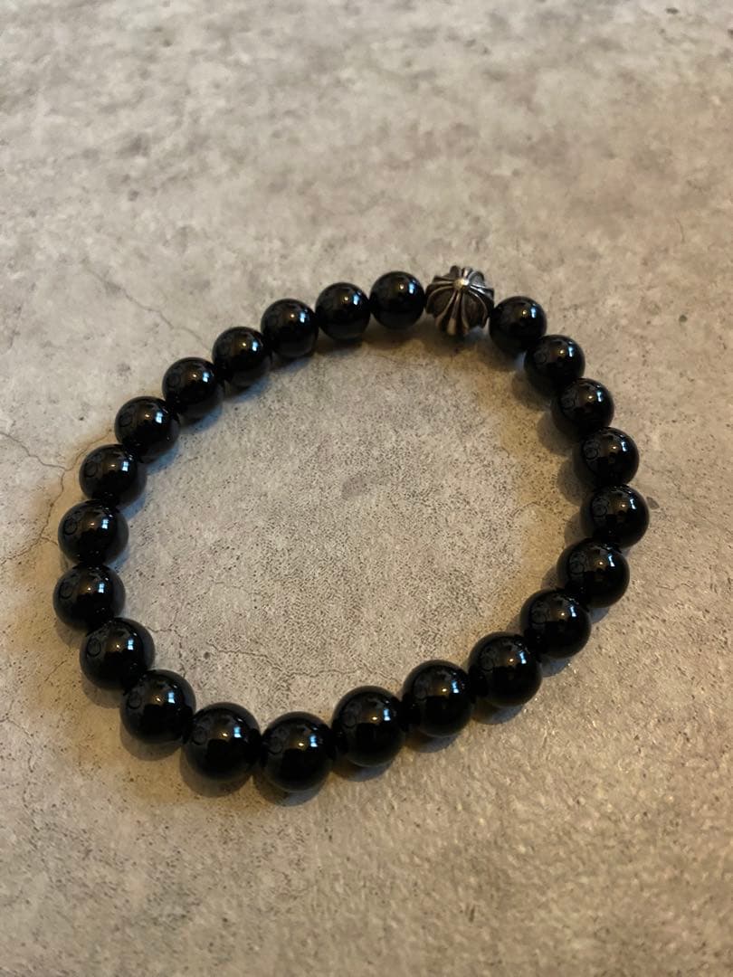 アクセサリー CHROME HEARTS 1 SILVER BEADS BRACELET