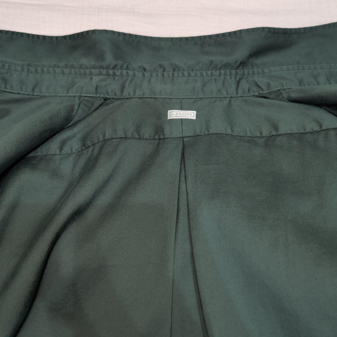 【A.PRESSE・未使用】Double Weave Twill Shirt