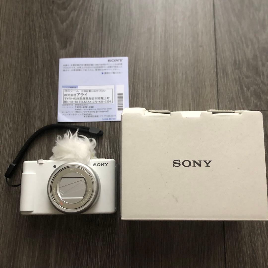 極美品　SONY ソニー VLOGCAM ZV-1M2 ホワイト