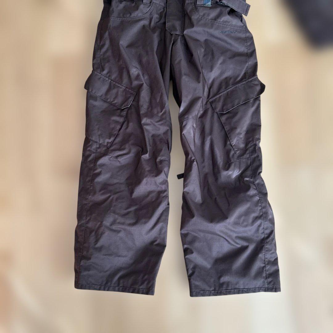 スノーボードウェア Mサイズ ダークブラウン