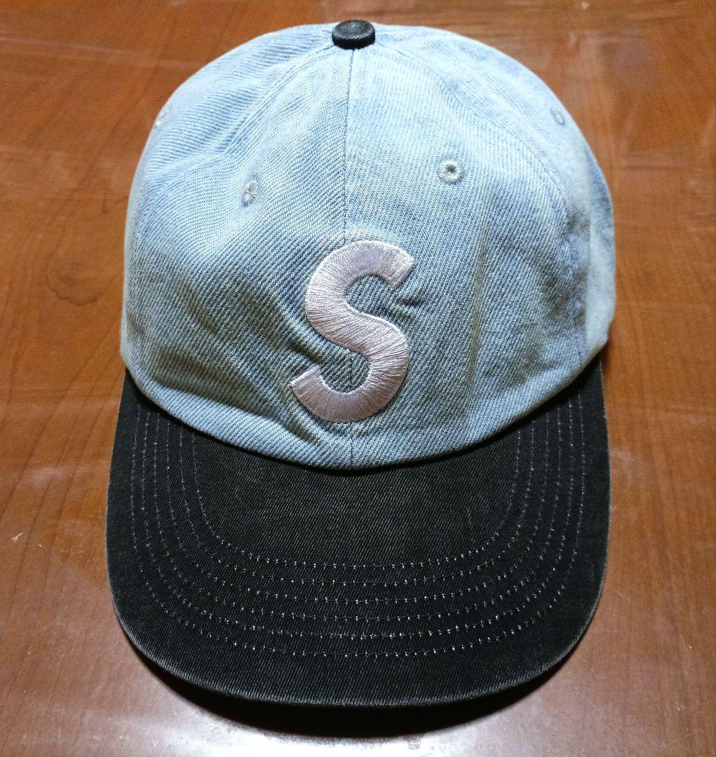 帽子 Supreme Washed Denim S Logo 2-Tone Cap