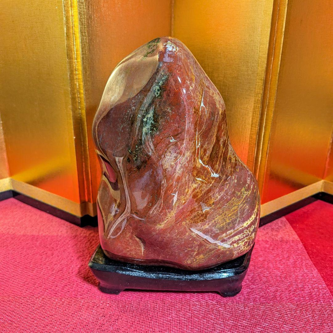 【ひろやん】 ジャスパー２石セット 鑑賞石 観賞石 盆石 天然石 鉱物