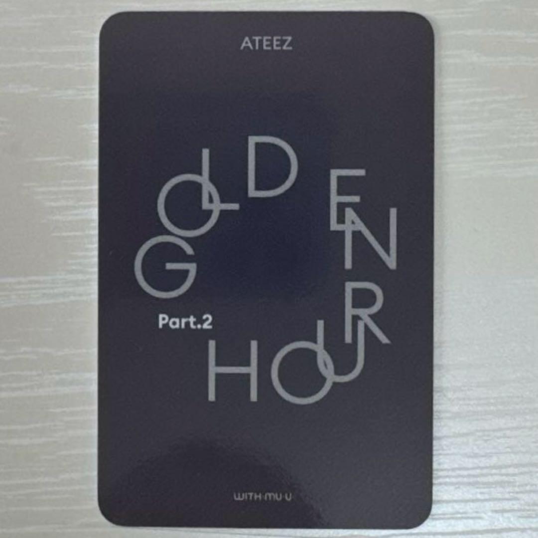 ateez gh2 withmuu ラキドロ 歯人形 トレカ ソンファ