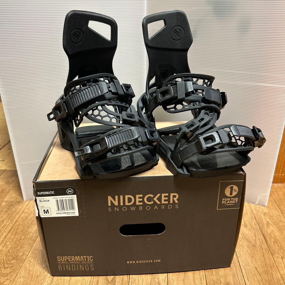 Nidecker Supermatic ビンディング M ブラック