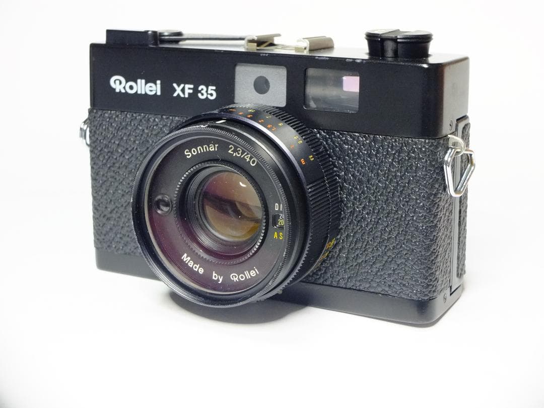 【実写確認整備品】ローライXF35／ゾナー40mmf2.3・Pフィルター付