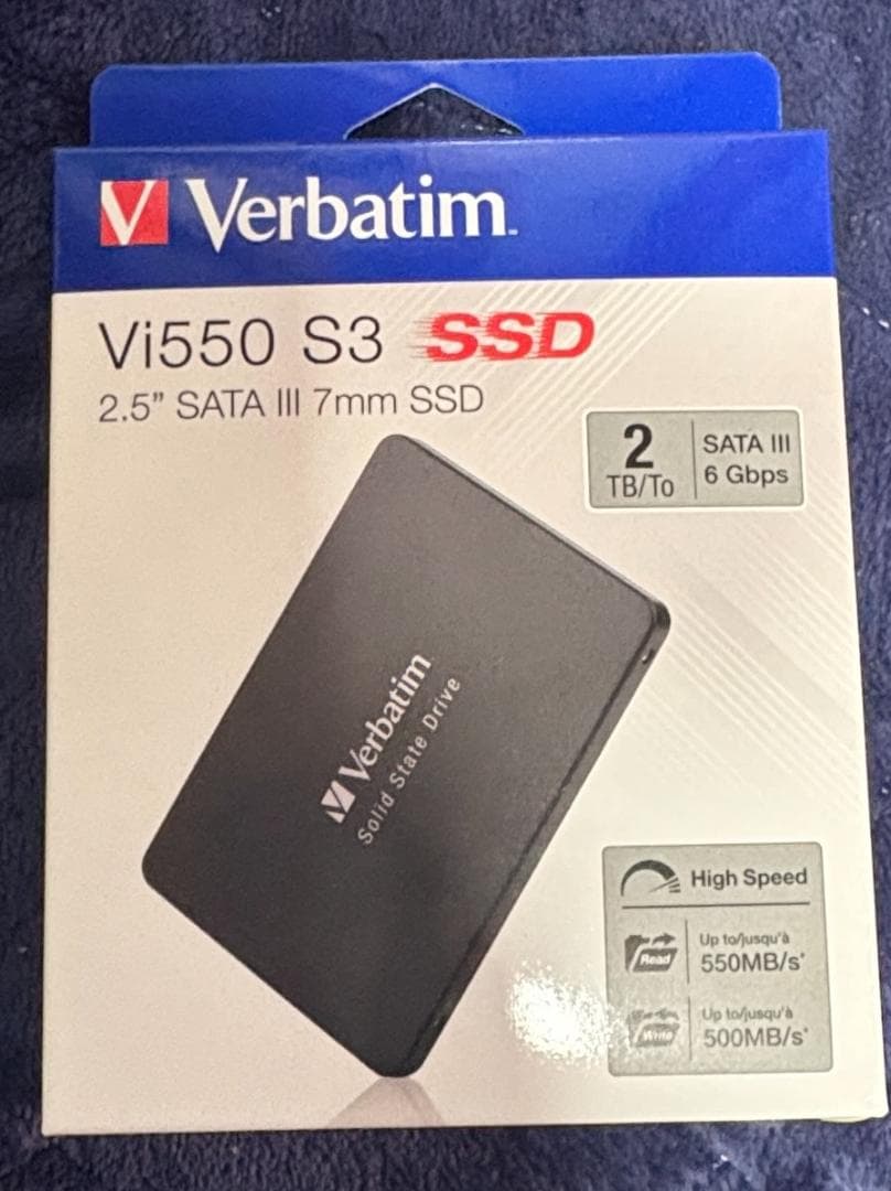 Verbatim 内蔵SSD 2.5 インチ Vi550シリーズ 2TB