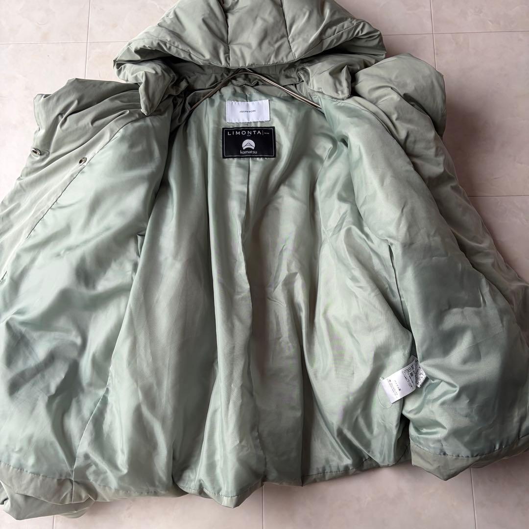 フレームワーク リモンタショートダウン セージグリーン 36 2WAY