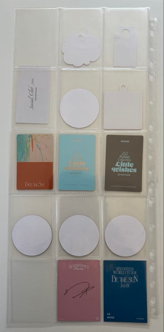 t*w様 SEVENTEEN WOOZI ウジ　トレカ　カード　大量　引退品